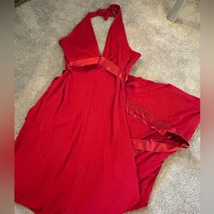 BCBG Red Formal Dress